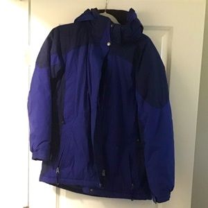 L.L. Bean Winter Coat, Blue, Size Medium